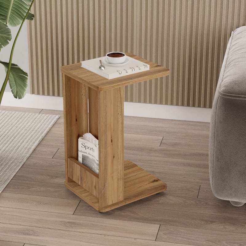 Solven Sidebord 32x42x55 cm - Atlantic Pine - Møbler - Bord - Avlastningsbord - Lampebord & sidebord