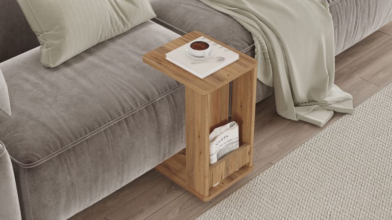 Solven Sidebord 32x42x55 cm - Atlantic Pine - Møbler - Bord - Avlastningsbord - Lampebord & sidebord