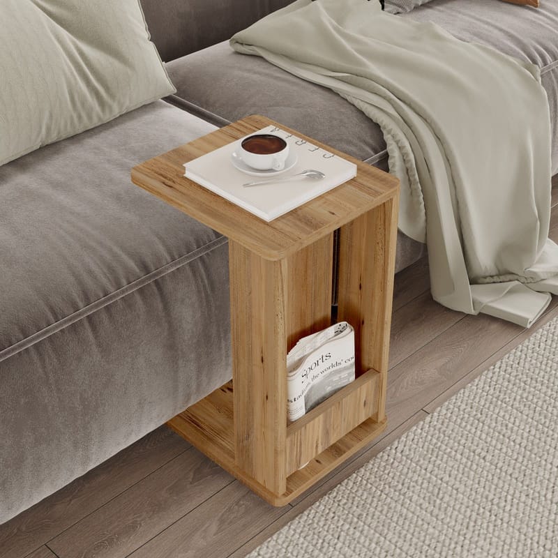 Solven Sidebord 32x42x55 cm - Atlantic Pine - Møbler - Bord - Avlastningsbord - Lampebord & sidebord