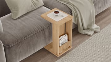Solven Sidebord 32x42x55 cm - Eik - Møbler - Bord - Avlastningsbord - Lampebord & sidebord