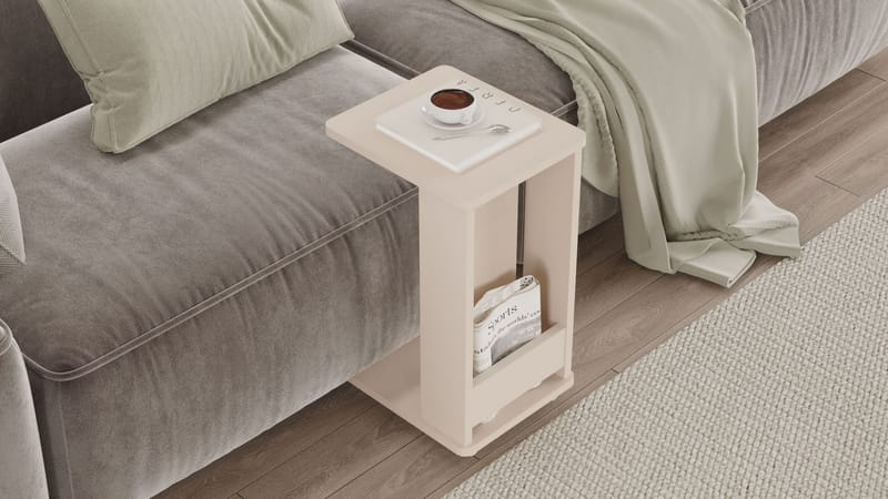 Solven Sidebord 32x42x55 cm - Sand - Møbler - Bord - Avlastningsbord - Lampebord & sidebord