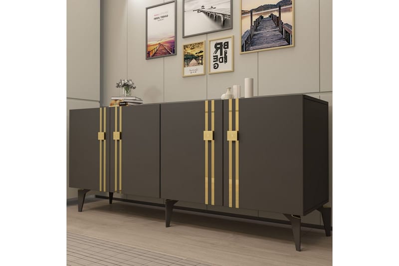 Sorab Konsollbord 150 cm - Antrasitt - Møbler - Bord - Avlastningsbord - Gangbord