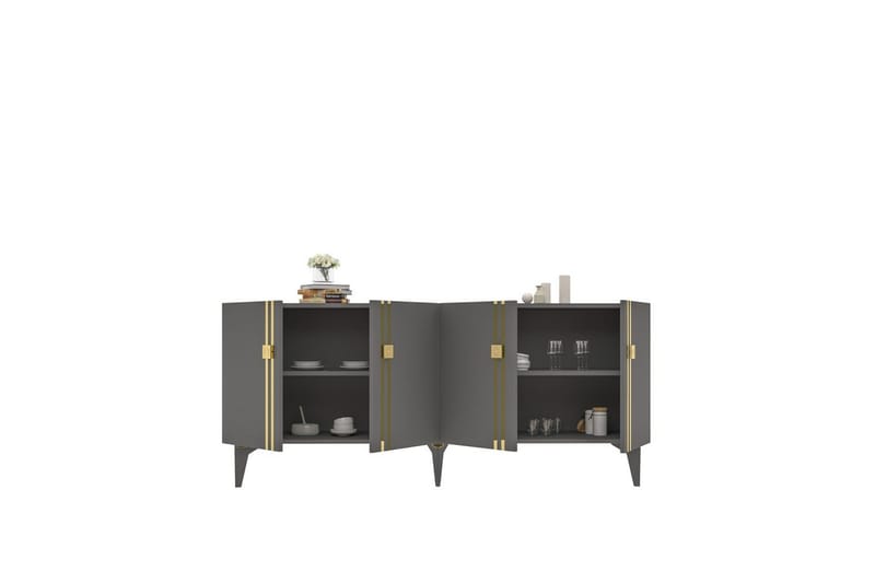 Sorab Konsollbord 150 cm - Antrasitt - Møbler - Bord - Avlastningsbord - Gangbord