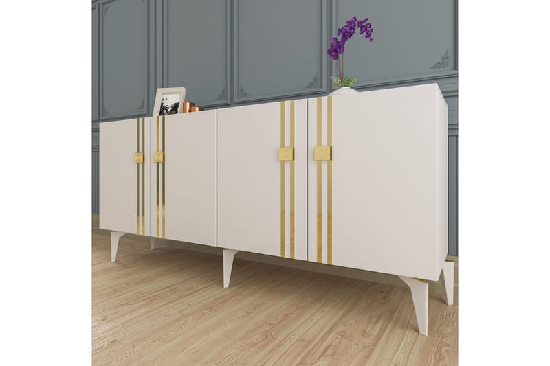 Sorab Konsollbord 150 cm - Hvit - Møbler - Bord - Avlastningsbord - Gangbord