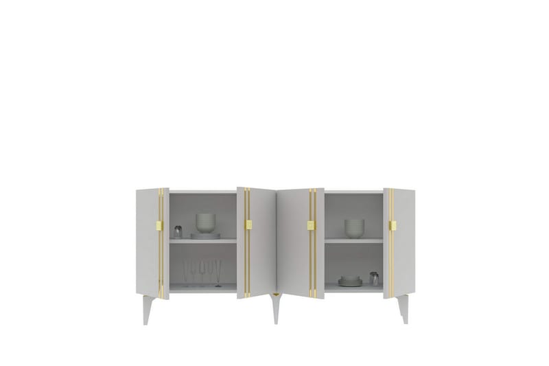 Sorab Konsollbord 150 cm - Hvit - Møbler - Bord - Avlastningsbord - Gangbord