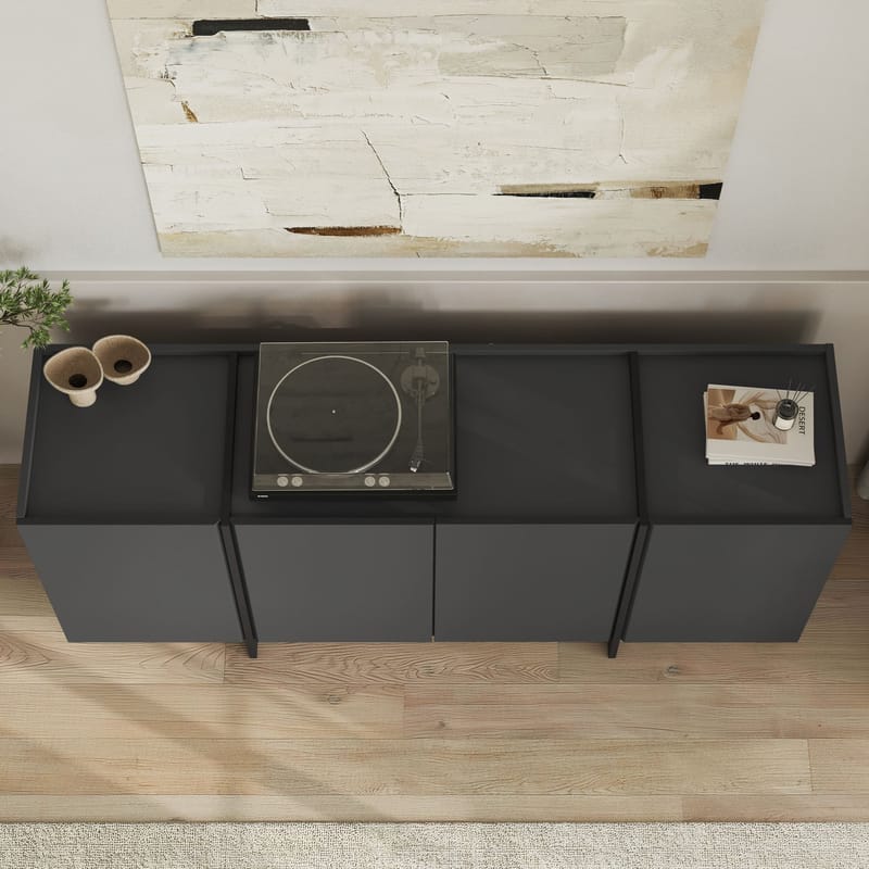 Sorlan Konsollbord 180 cm - Antrasitt/Svart - Møbler - Bord - Avlastningsbord - Gangbord