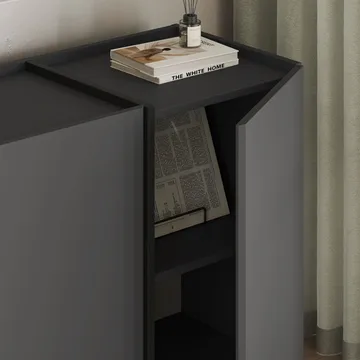 Sorlan Konsollbord 180 cm - Antrasitt/Svart - Møbler - Bord - Avlastningsbord - Gangbord