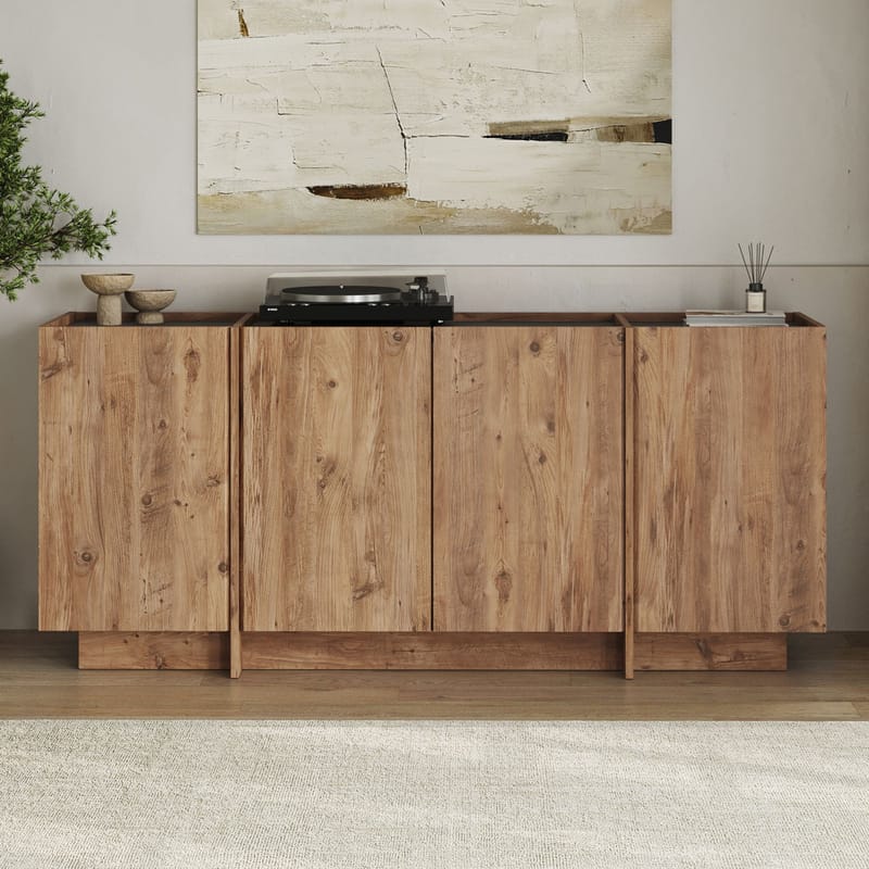 Sorlan Konsollbord 180 cm - Atlantic Pine, antrasitt - Møbler - Bord - Avlastningsbord - Gangbord