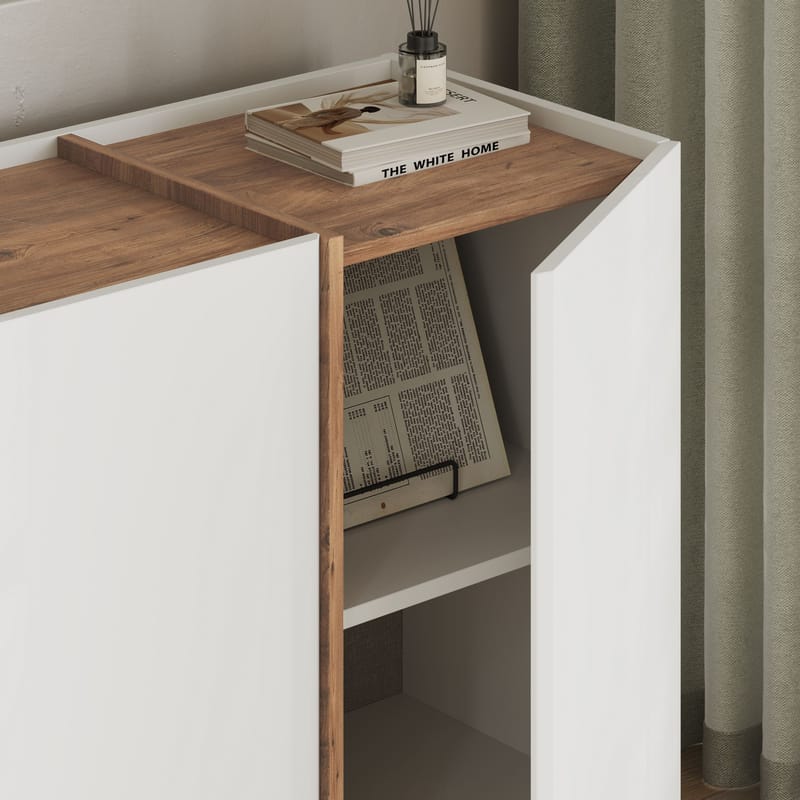 Sorlan Konsollbord 180 cm - Hvit, Atlantic Pine - Møbler - Bord - Avlastningsbord - Gangbord