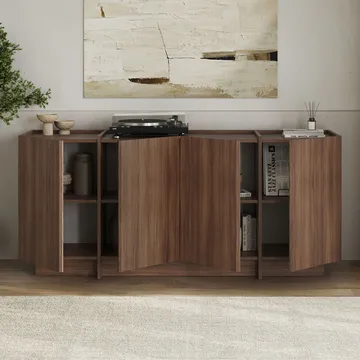 Sorlan Konsollbord 180 cm - Milano Walnut - Møbler - Bord - Avlastningsbord - Gangbord