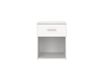 Space Nattbord 38 cm - Hvit - Møbler - Bord - Avlastningsbord - Sengebord & nattbord