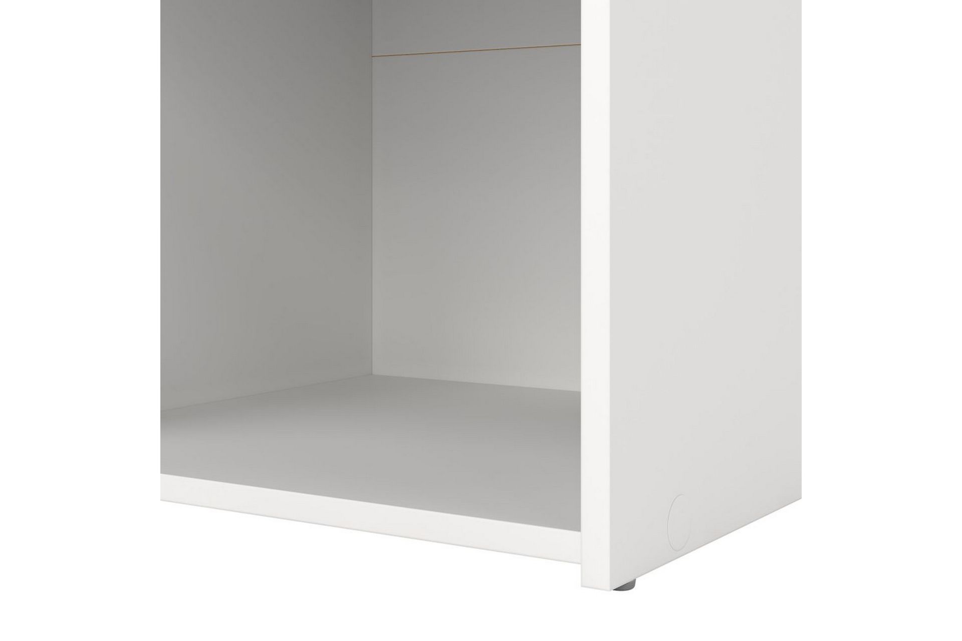 Space Nattbord 38 cm - Hvit - Møbler - Bord - Avlastningsbord - Sengebord & nattbord