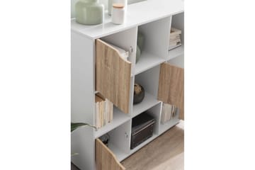 Stående hylle Wohnling Massa Melaminbelagt Sponplate med Oppbevaringsplass 5 Dører Moderne - Møbler - Bord - Avlastningsbord - Gangbord