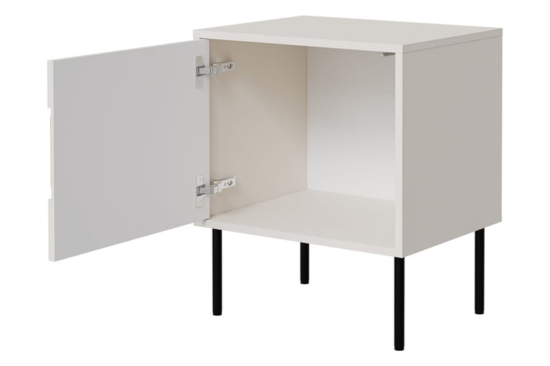 Stintino Nattbord 51 cm - Svart/Brun - Møbler - Bord - Avlastningsbord - Sengebord & nattbord