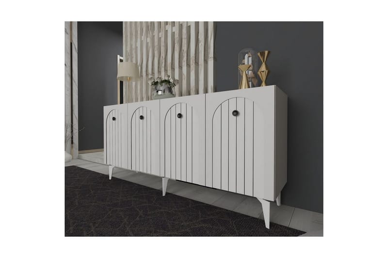 Sufiyan konsollbord 150 cm - Hvit - Møbler - Bord - Avlastningsbord - Gangbord