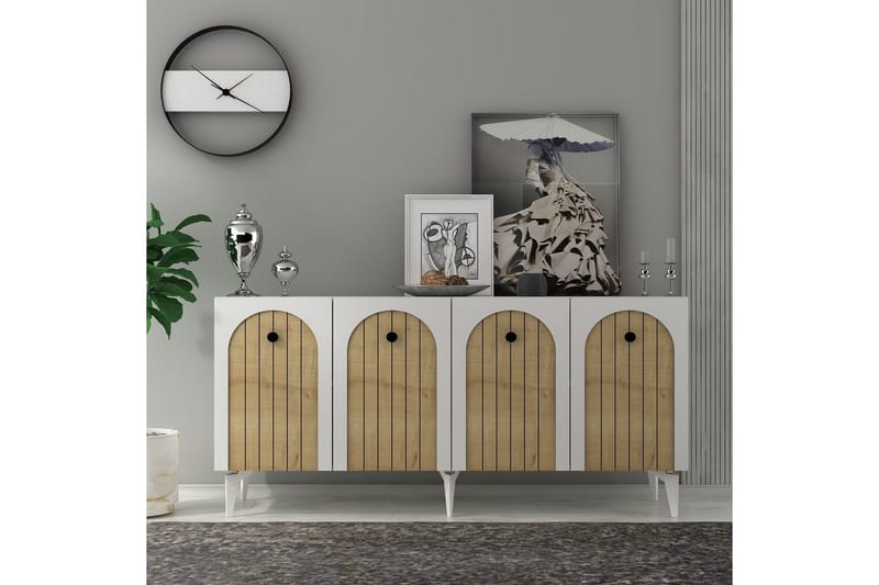 Sufiyan konsollbord 150 cm - Hvit - Møbler - Bord - Avlastningsbord - Gangbord