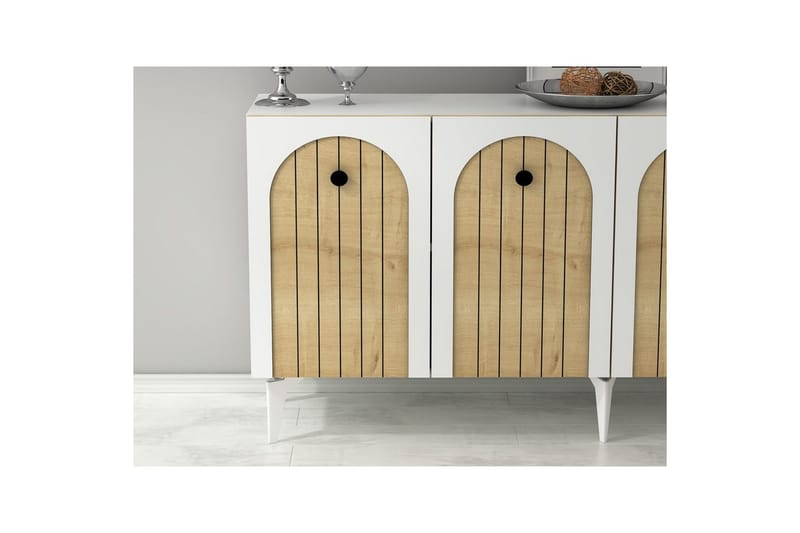 Sufiyan konsollbord 150 cm - Hvit - Møbler - Bord - Avlastningsbord - Gangbord