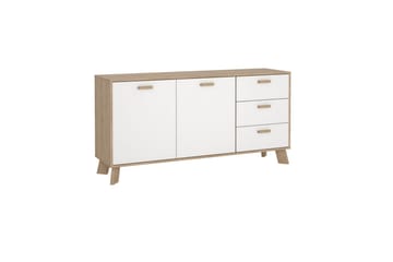 Sumita Konsollbord 147 cm - Hvit/Natur - Møbler - Bord - Avlastningsbord - Gangbord