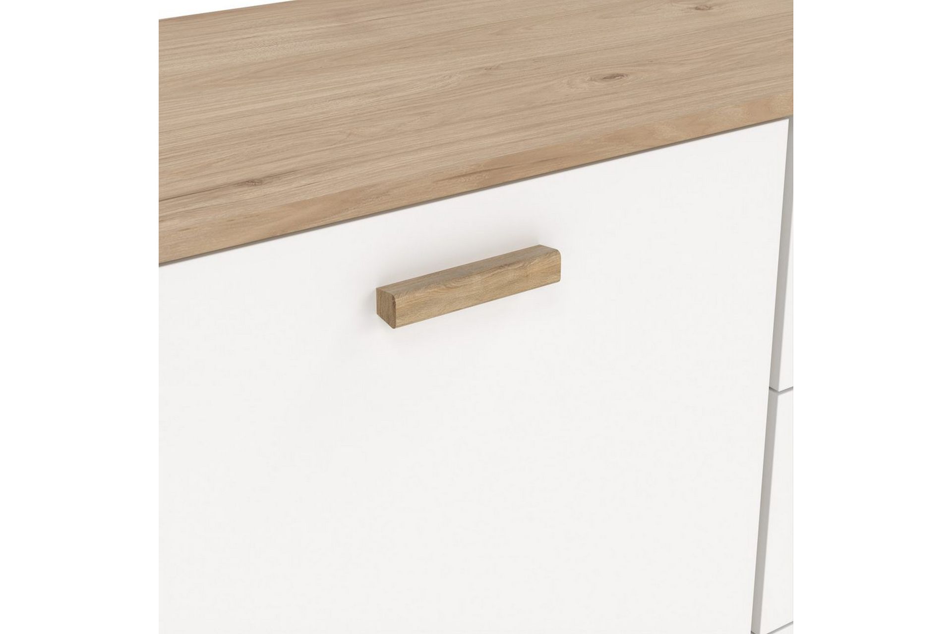 Sumita Konsollbord 147 cm - Hvit/Natur - Møbler - Bord - Avlastningsbord - Gangbord