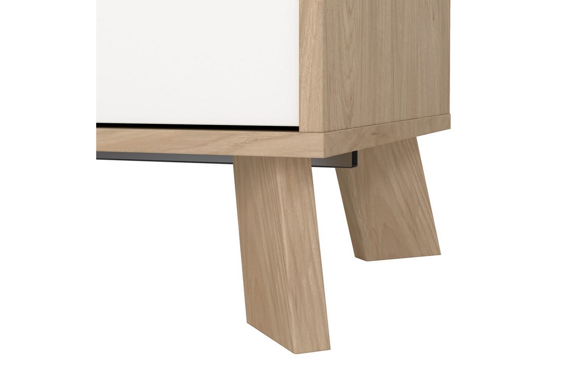 Sumita Konsollbord 147 cm - Hvit/Natur - Møbler - Bord - Avlastningsbord - Gangbord