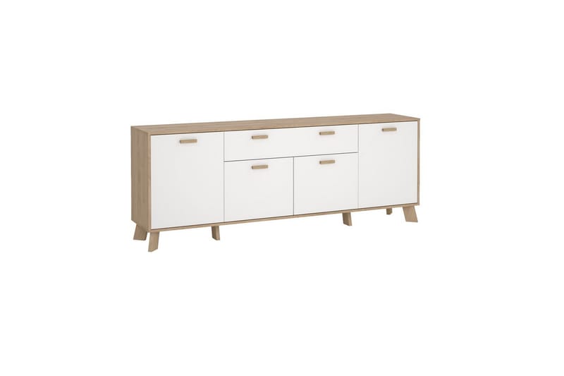 Sumita Konsollbord 196 cm - Natur/Hvit - Møbler - Bord - Avlastningsbord - Gangbord