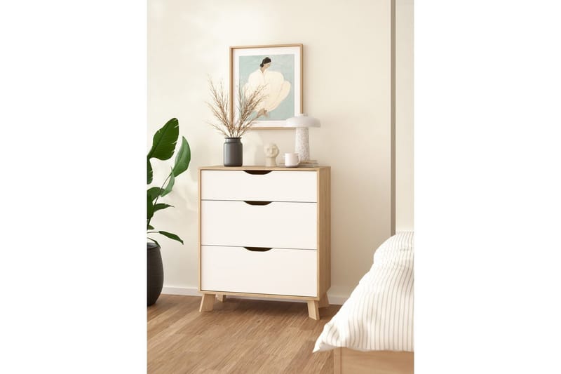 Sumita Konsollbord 79 cm - Natur/Hvit - Møbler - Bord - Avlastningsbord - Gangbord