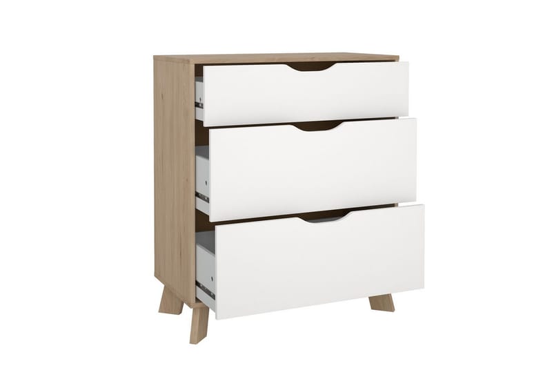 Sumita Konsollbord 79 cm - Natur/Hvit - Møbler - Bord - Avlastningsbord - Gangbord
