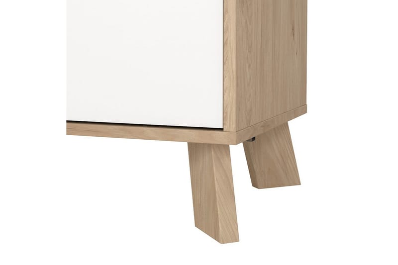 Sumita Konsollbord 99 cm - Hvit/Kirsebærrød - Møbler - Bord - Avlastningsbord - Gangbord