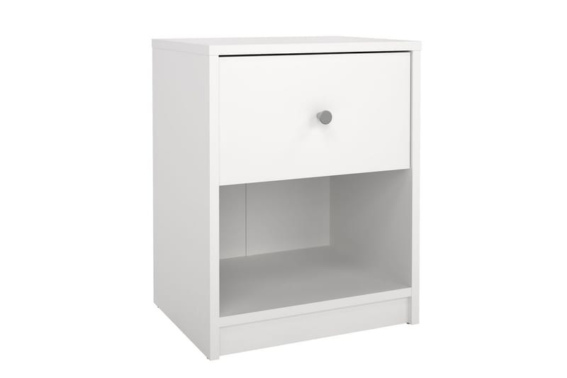 Sundra Nattbord 38 cm - Hvit - Møbler - Bord - Avlastningsbord - Sengebord & nattbord