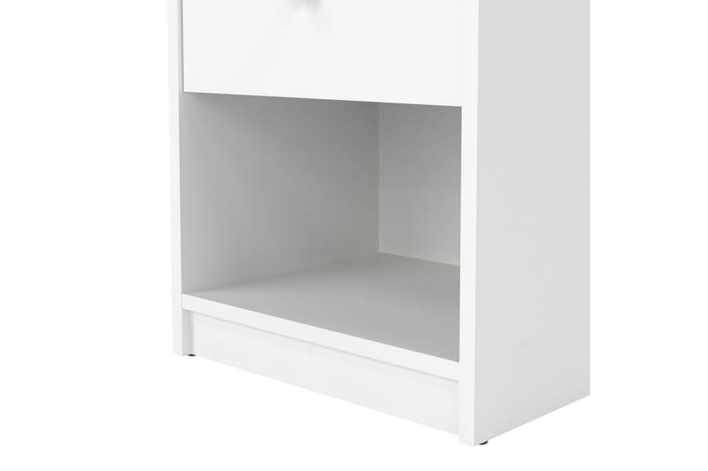 Sundra Nattbord 38 cm - Hvit - Møbler - Bord - Avlastningsbord - Sengebord & nattbord