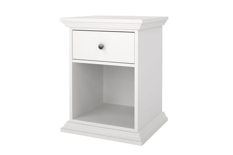 Suneta Nattbord 48 cm - Hvit - Møbler - Bord - Avlastningsbord - Sengebord & nattbord
