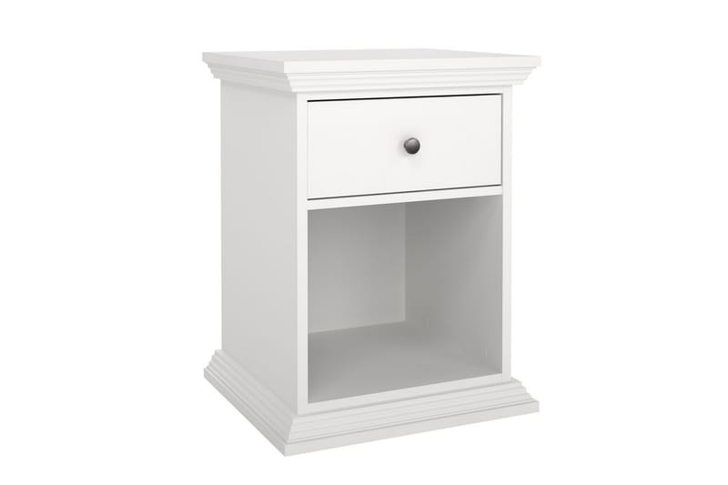 Suneta Nattbord 48 cm - Hvit - Møbler - Bord - Avlastningsbord - Sengebord & nattbord
