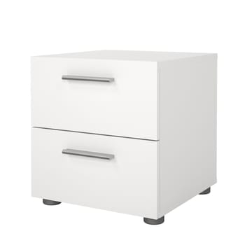 Suntia Nattbord med 2 skuffer 40x40x42 cm - Møbler - Bord - Avlastningsbord - Sengebord & nattbord