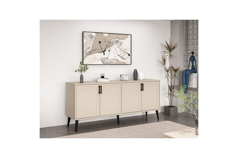 Syrri Konsollbord 180 cm - Sand - Møbler - Bord - Avlastningsbord - Gangbord