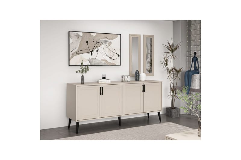 Syrri Konsollbord 180 cm - Sandstein - Møbler - Bord - Avlastningsbord - Gangbord