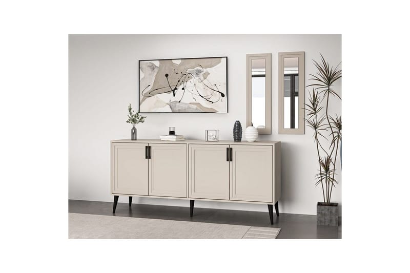 Syrri Konsollbord 180 cm - Sandstein - Møbler - Bord - Avlastningsbord - Gangbord