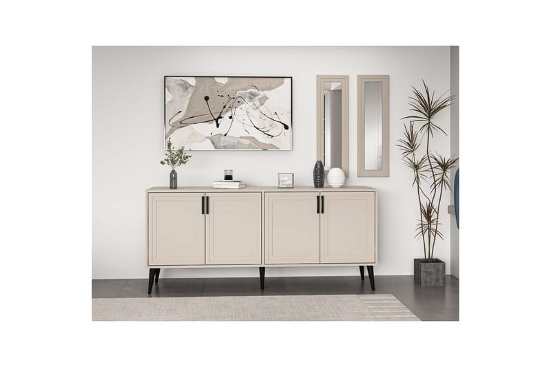 Syrri Konsollbord 180 cm - Sandstein - Møbler - Bord - Avlastningsbord - Gangbord