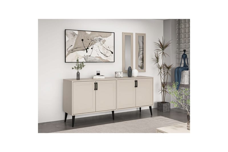 Syrri Konsollbord 180 cm - Sandstein - Møbler - Bord - Avlastningsbord - Gangbord