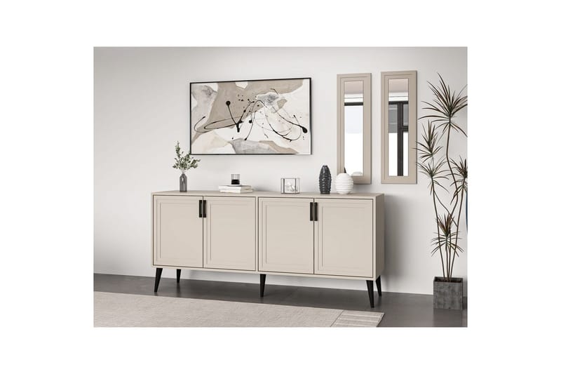 Syrri Konsollbord 180 cm - Sandstein - Møbler - Bord - Avlastningsbord - Gangbord