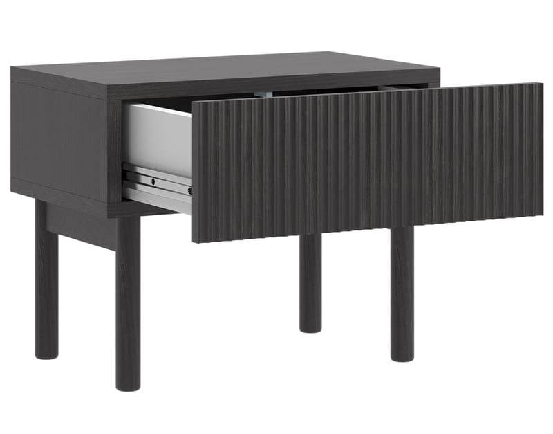 Takayo Nattbord 50 cm - Svart - Møbler - Bord - Avlastningsbord - Sengebord & nattbord