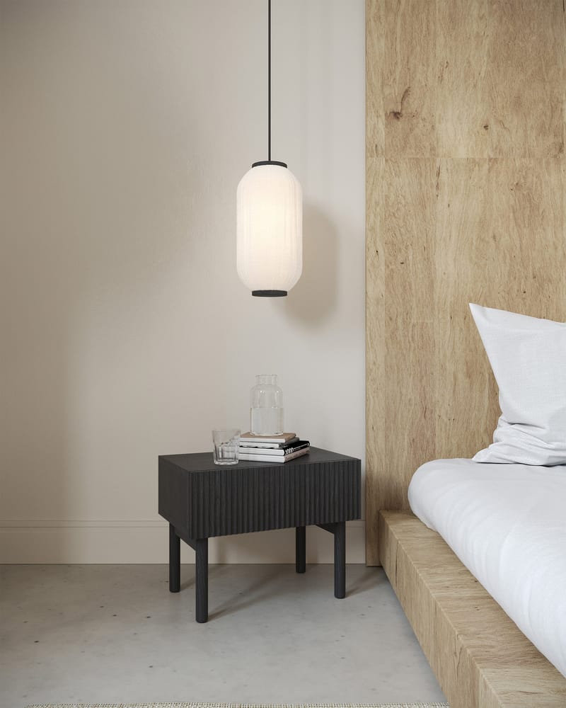 Takayo Nattbord 50 cm - Svart - Møbler - Bord - Avlastningsbord - Sengebord & nattbord