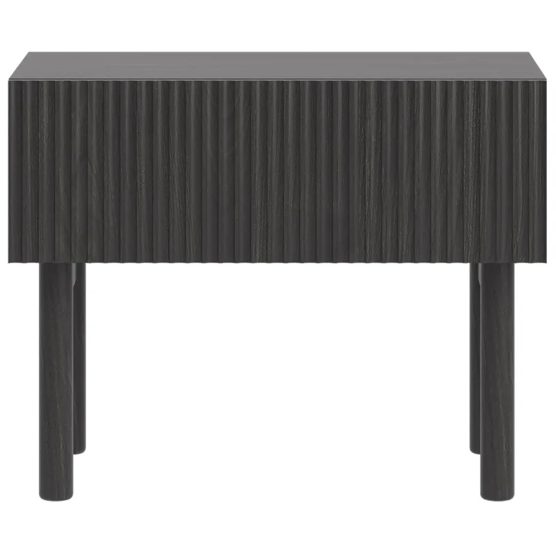 Takayo Nattbord 50 cm, Svart