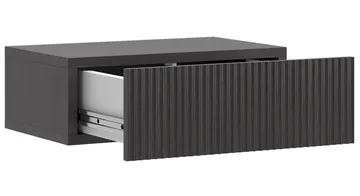 Takayo Nattbord 50 cm - Svart - Møbler - Bord - Avlastningsbord - Sengebord & nattbord