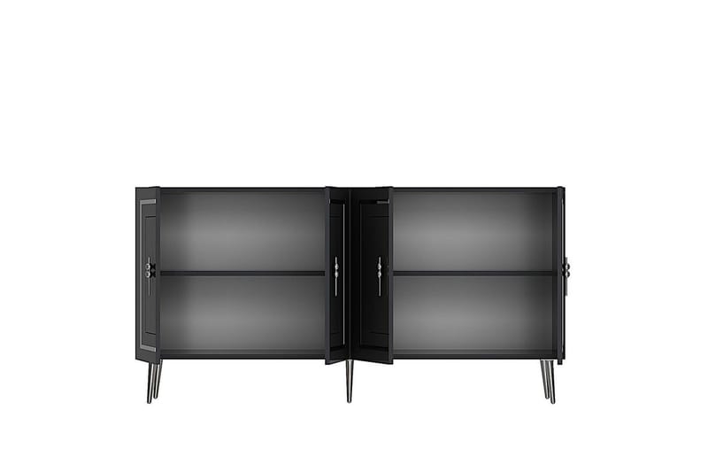 Talon Konsollbord 150 cm - Antrasitt/Sølv - Møbler - Bord - Avlastningsbord - Gangbord