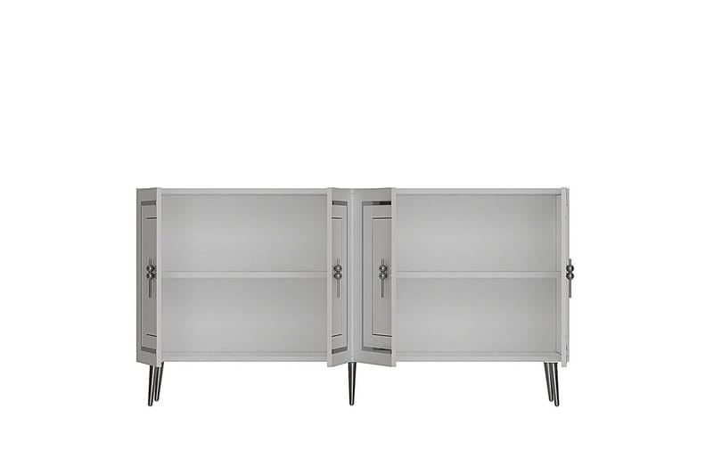 Talon Konsollbord 150 cm - Hvit/Sølv - Møbler - Bord - Avlastningsbord - Gangbord