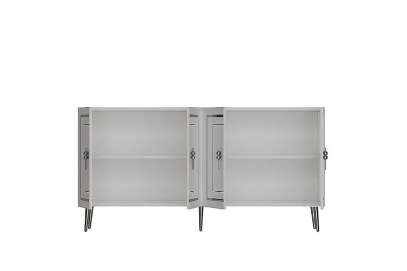 Talon Konsollbord 150 cm - Hvit/Sølv - Møbler - Bord - Avlastningsbord - Gangbord