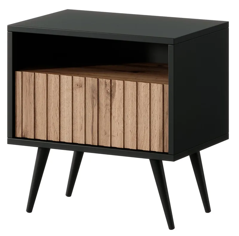 Tapas Nattbord 48 cm - Svart - Møbler - Bord - Avlastningsbord - Sengebord & nattbord