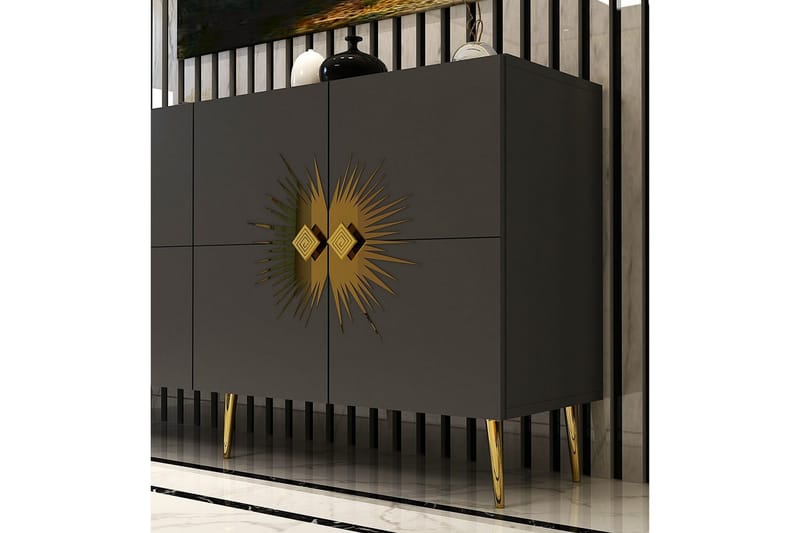 Tari Konsollbord 150 cm - Bronse/Kullgrå - Møbler - Bord - Avlastningsbord - Gangbord