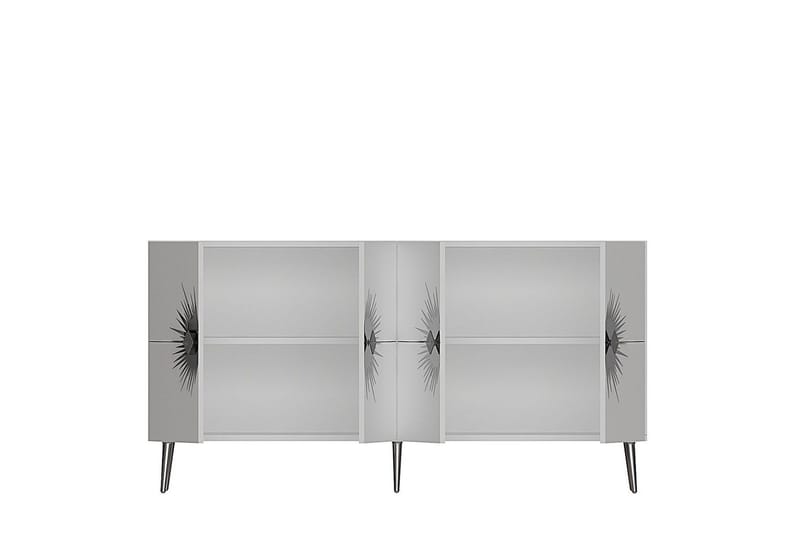 Tari Konsollbord 150 cm - Hvit/Sølv - Møbler - Bord - Avlastningsbord - Gangbord