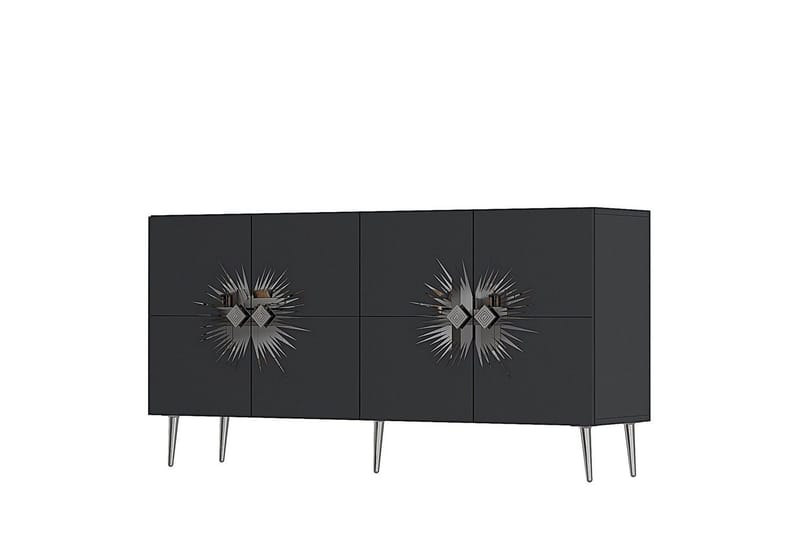Tari Konsollbord 150 cm - Kullgrå/Sølv - Møbler - Bord - Avlastningsbord - Gangbord